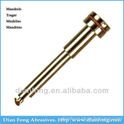 51R Dental Contra Angle Straight Steel RA Mandrels For Low Speed Handpiece